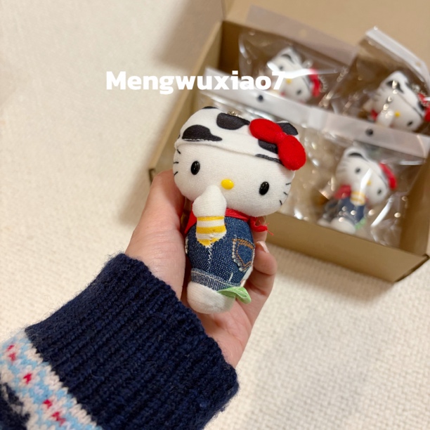 中古奶牛kitty手作稀少款妮妮代售款