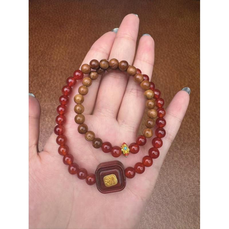 STJ012 库克双圈手串无礼盒