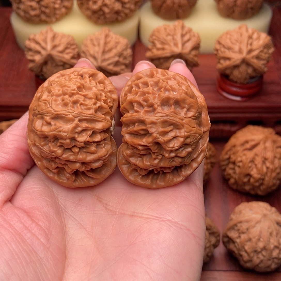 桃核把件不**洋宫灯狮子头45