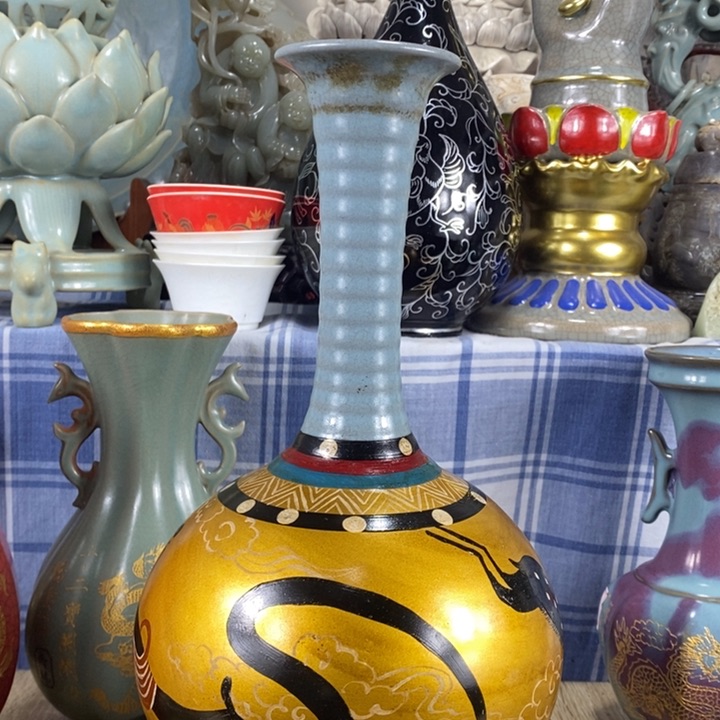 瓶陶泽如花儿盛开了