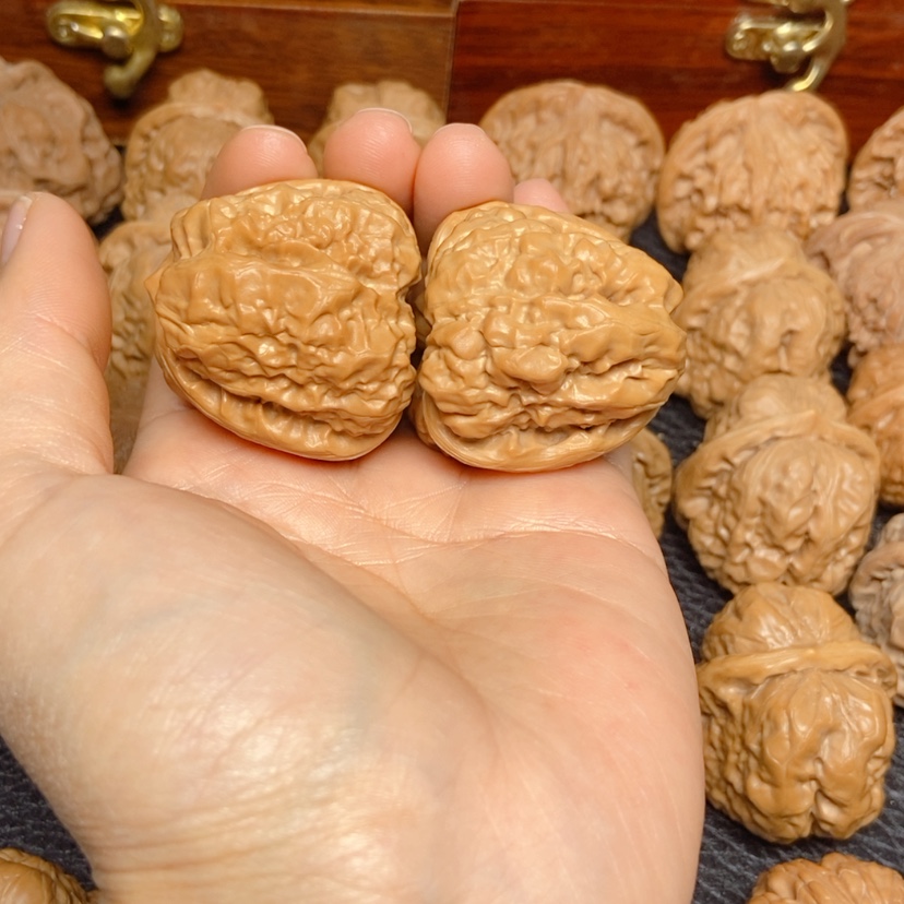 【闪购商品】吊坠文玩核桃张**生蛙蛙38