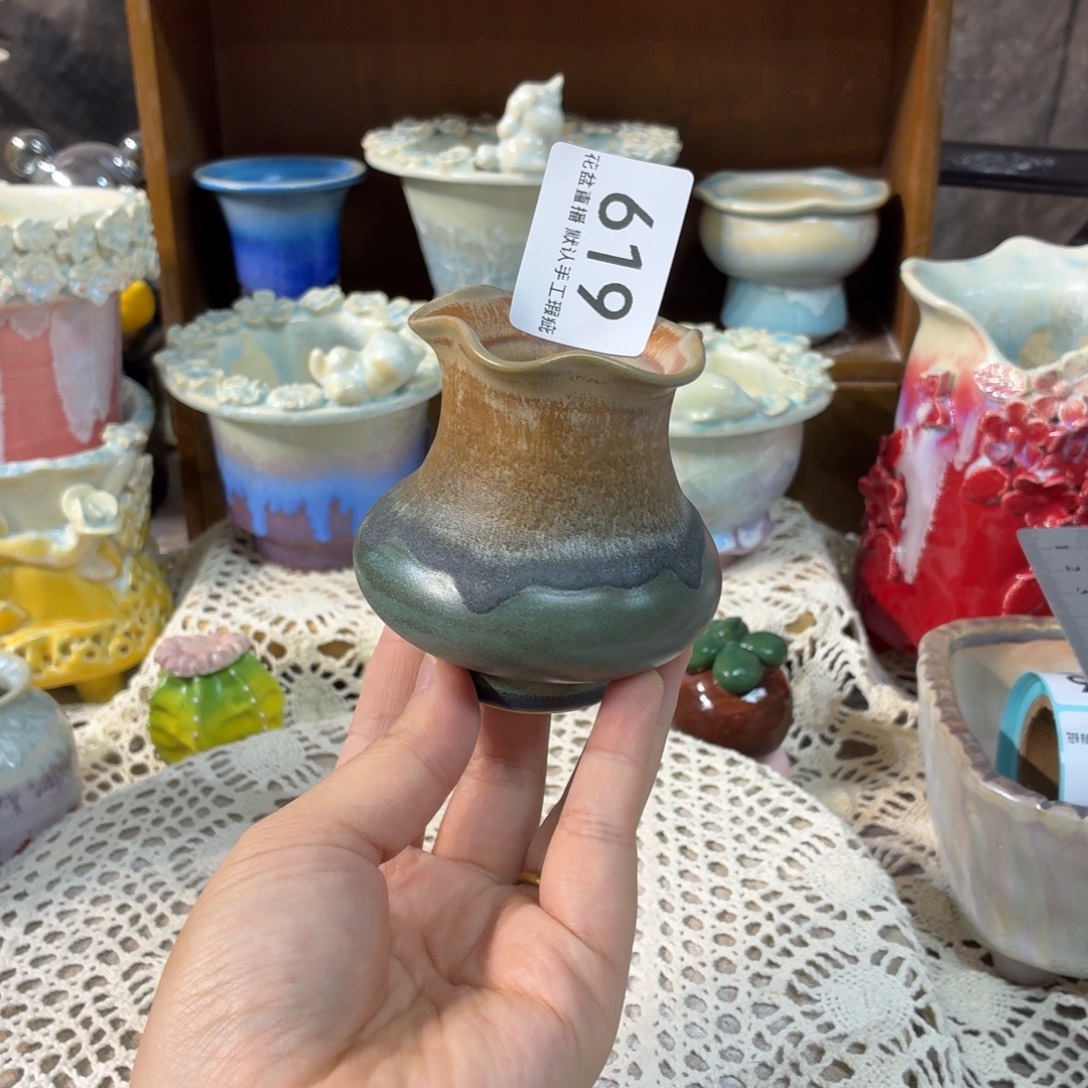 景德镇陶瓷花盆花盆