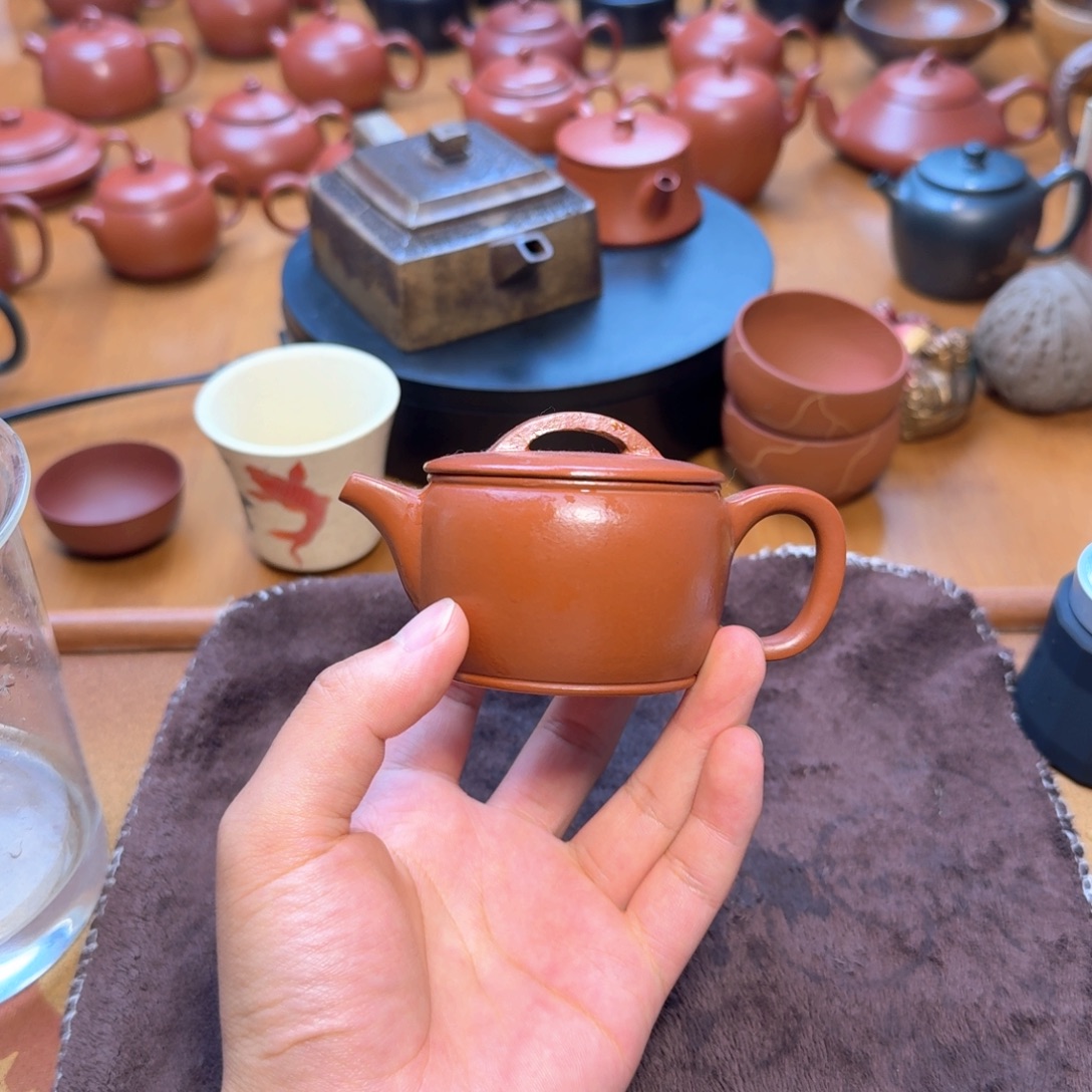 茶壶紫砂半手工紫砂壶一把
