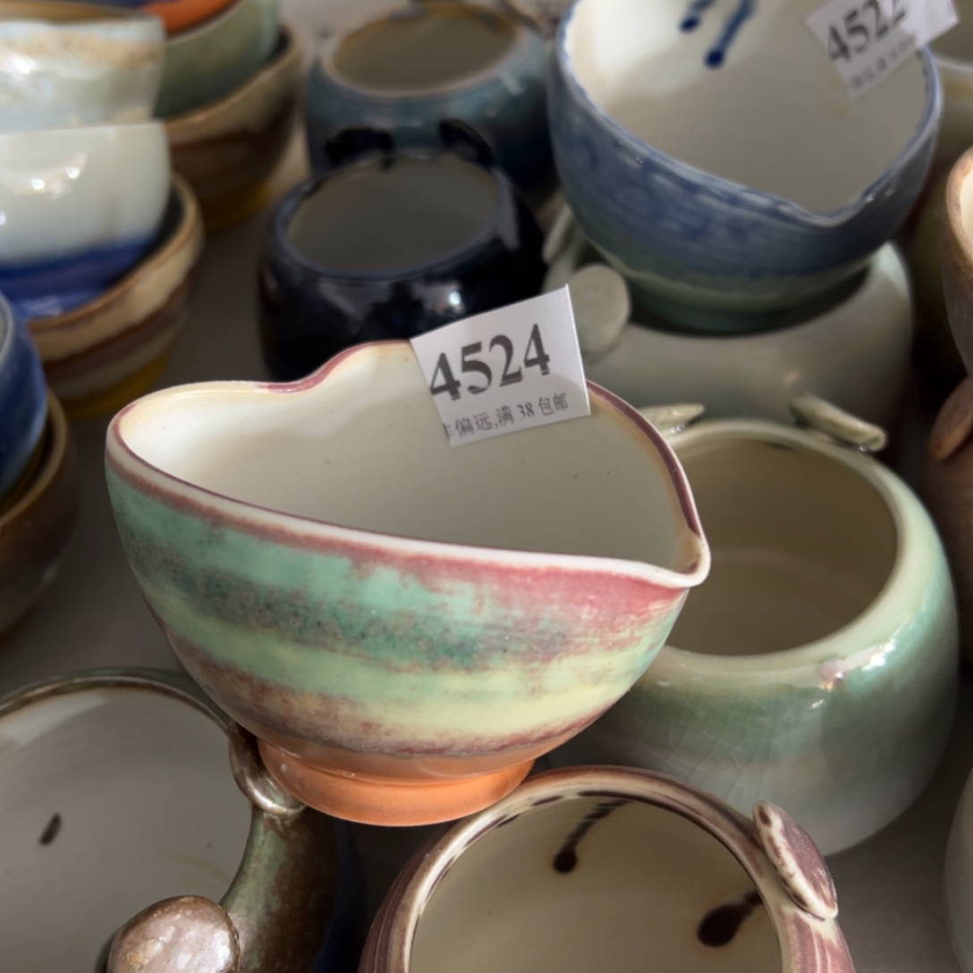 红陶景德镇手工花盆