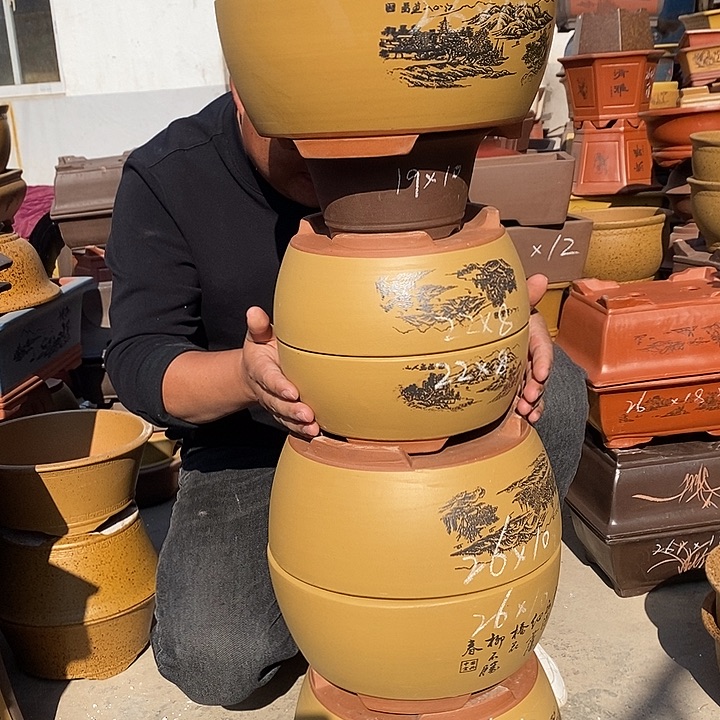 花盆紫砂宜兴紫砂