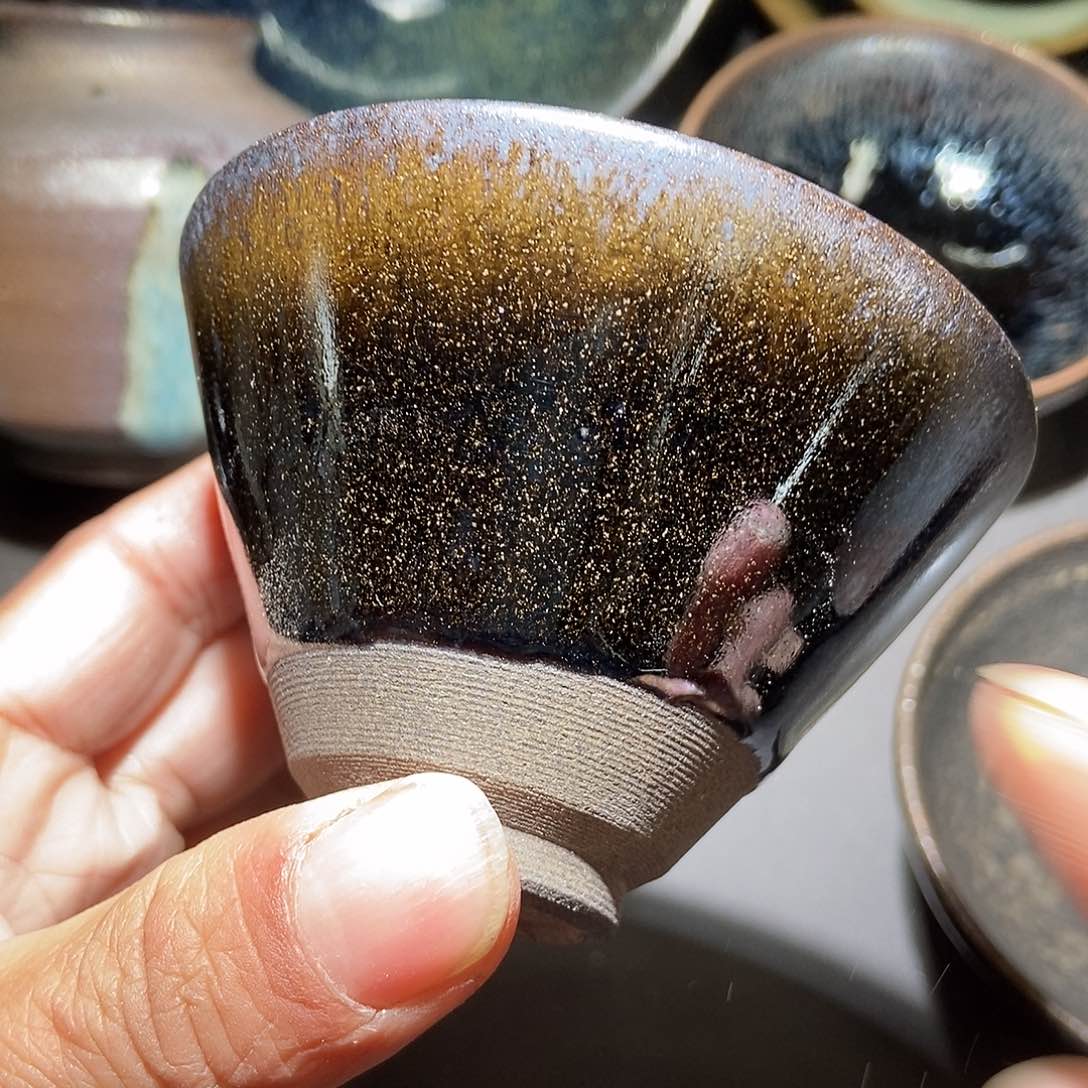 茶盏418 建阳建窑建盏微瑕 