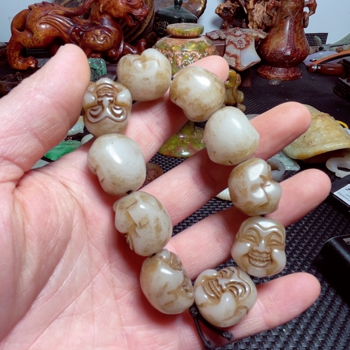 滴血莲花菩提把件