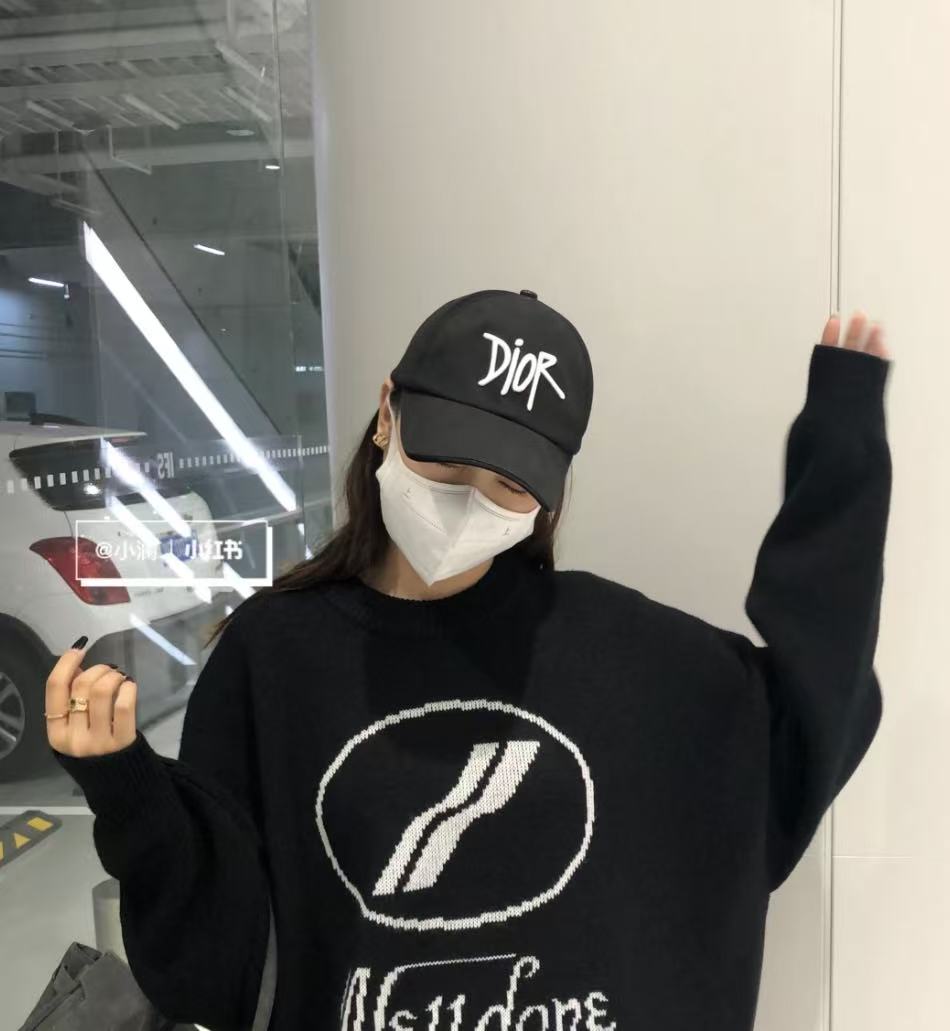 99新 DIOR/迪奥 蔚蓝/鸭舌帽/S码/LZ1122X9961