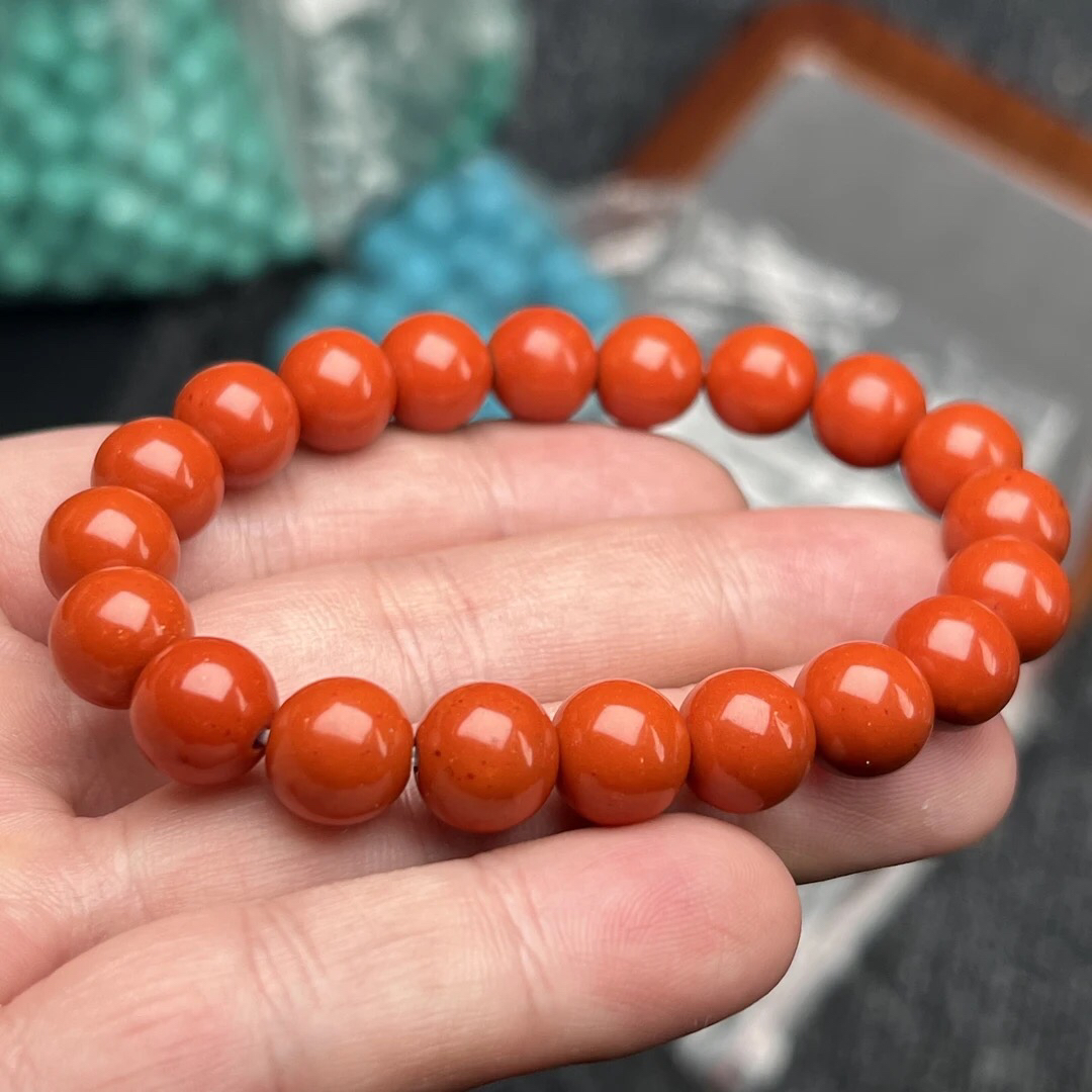 301满色满肉10mm单圈手串