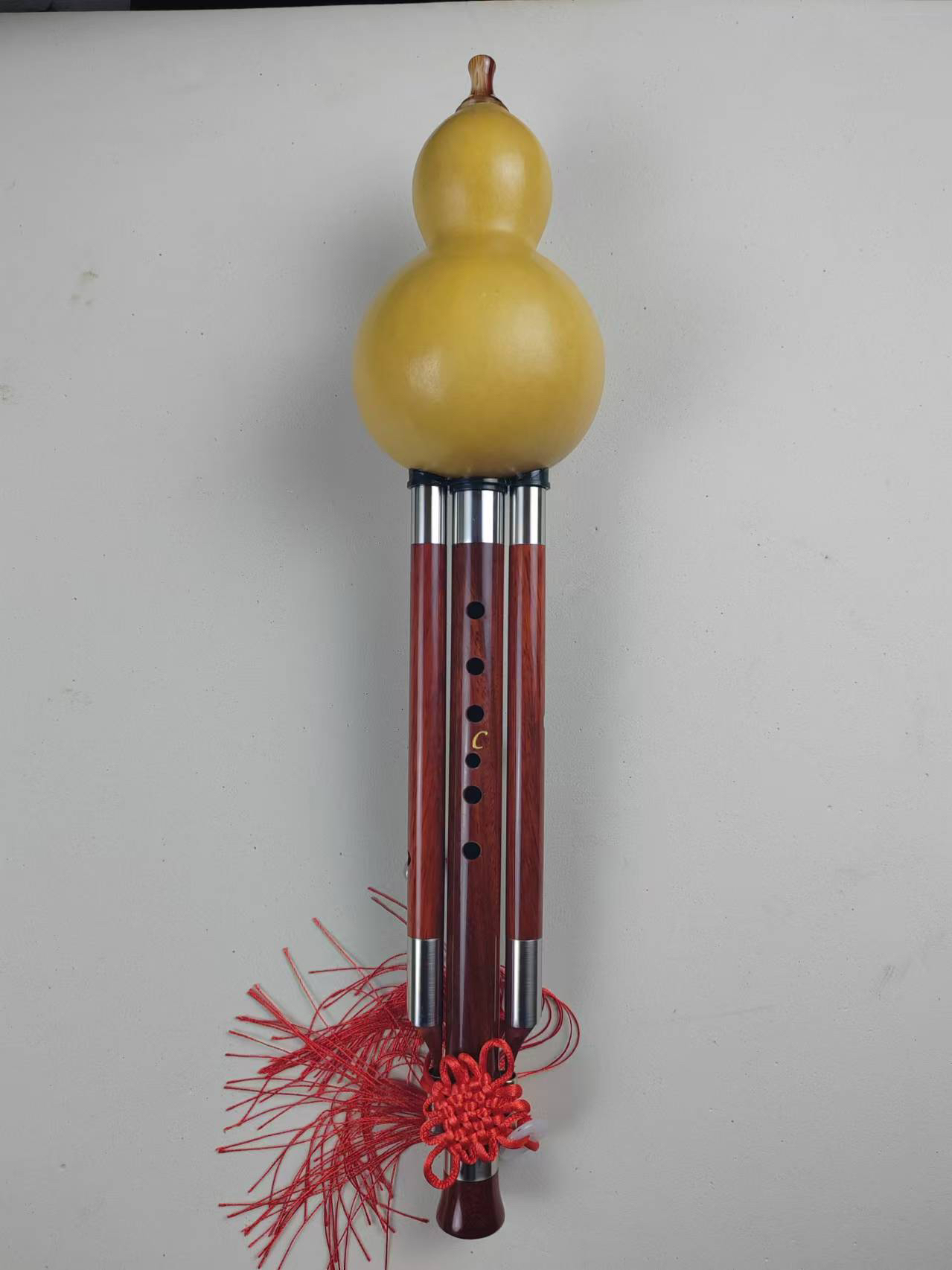 天然葫芦红木七孔演奏款C调降B调G调.F调成人儿童民族乐器