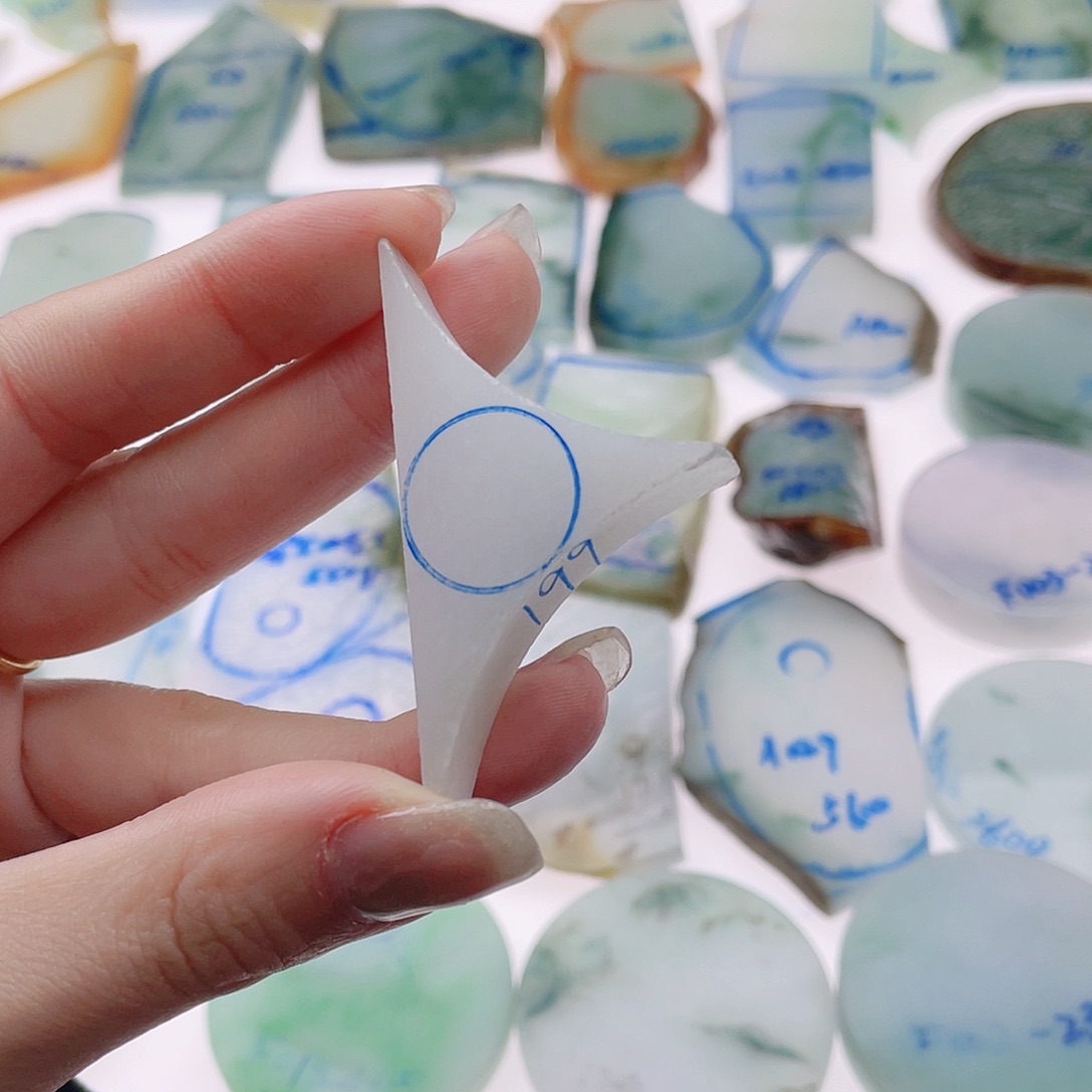 定制翡翠未镶嵌纯天然缅甸a货翡翠