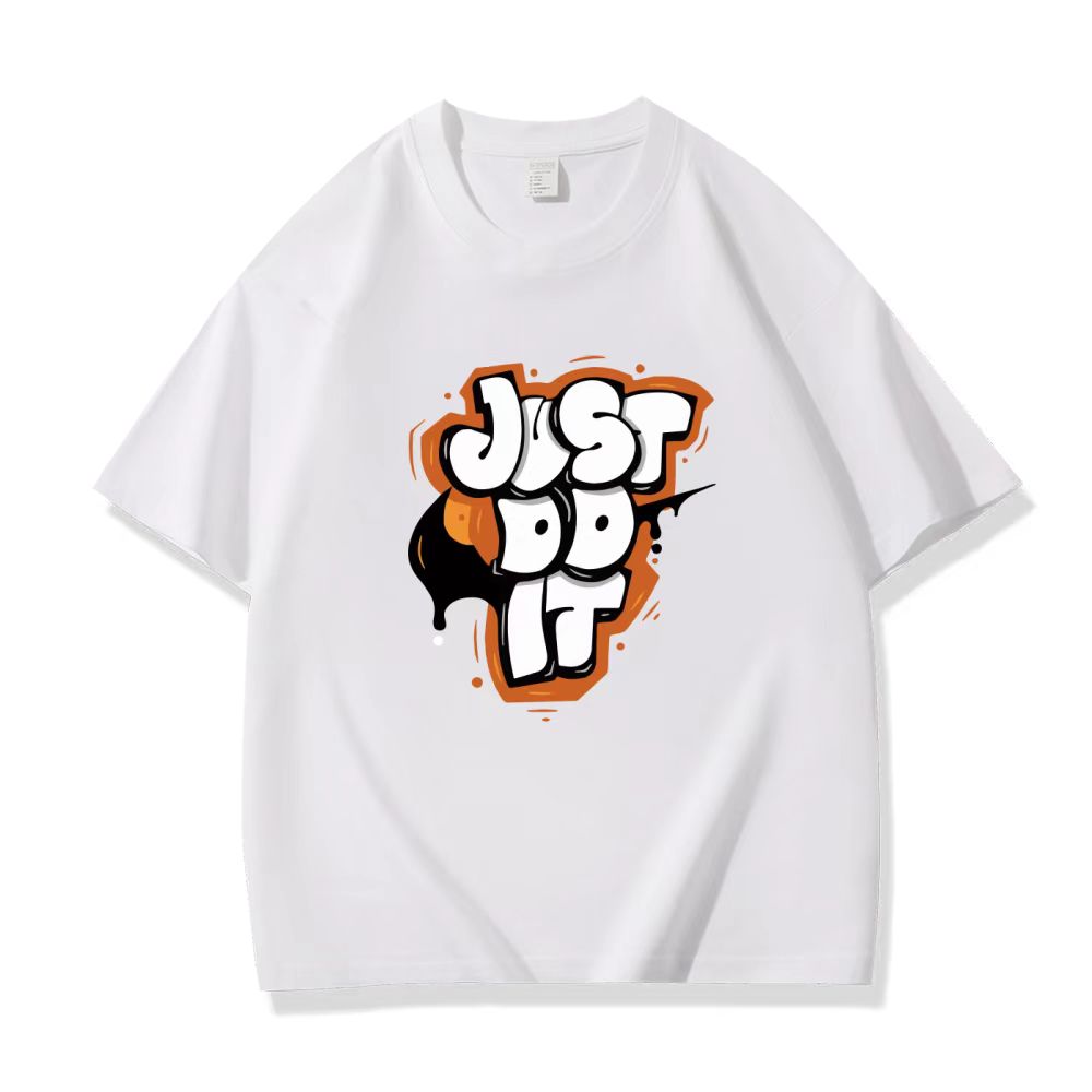 【一折粉丝福利】潮牌男女同款圆领百搭T恤