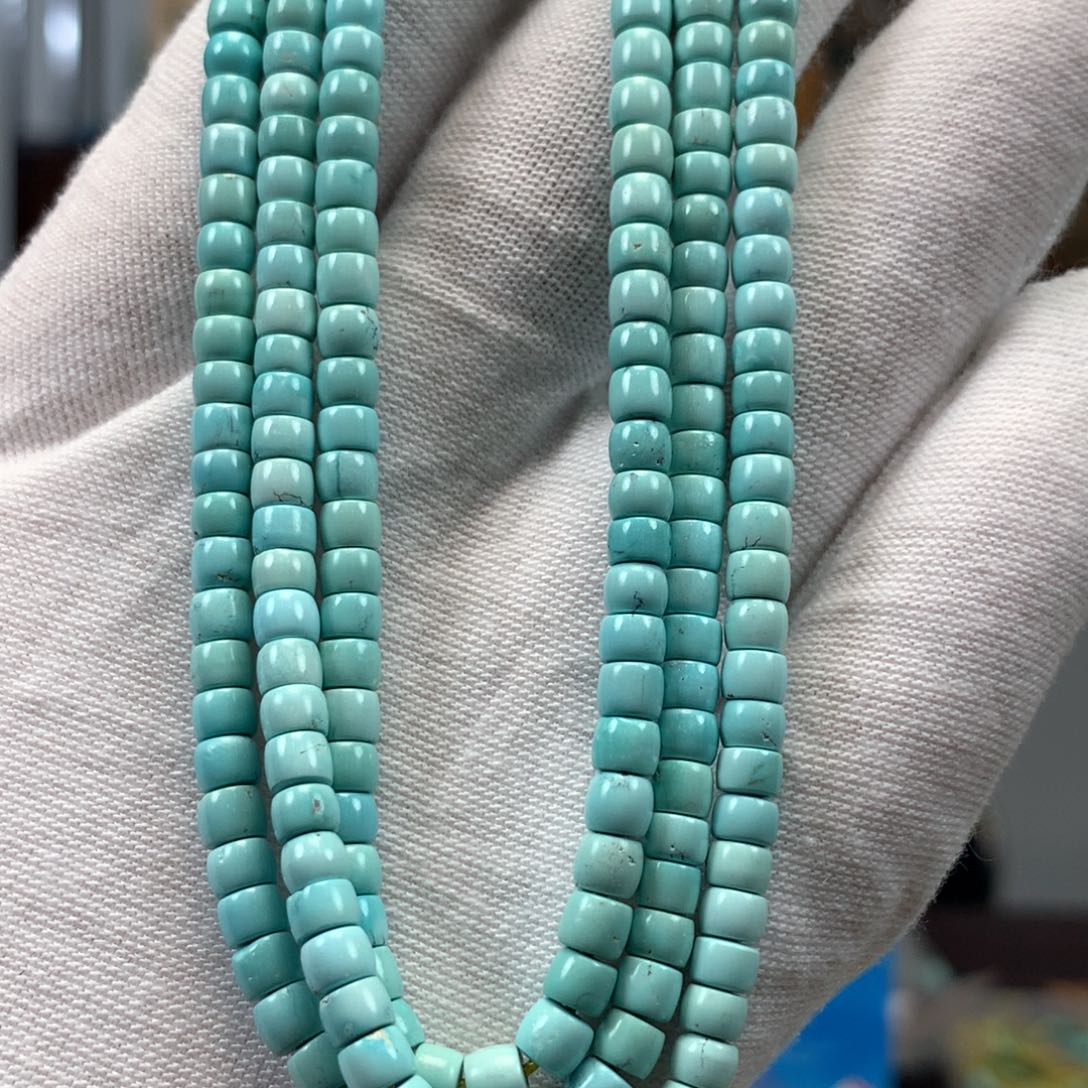 绿松石未镶嵌挂件