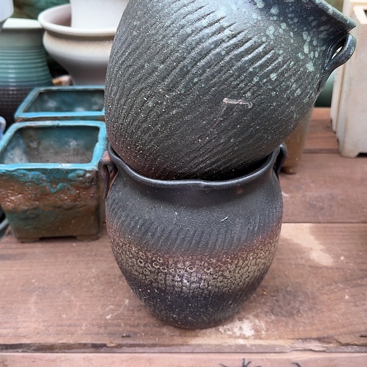 红陶微瑕花盆处理来了