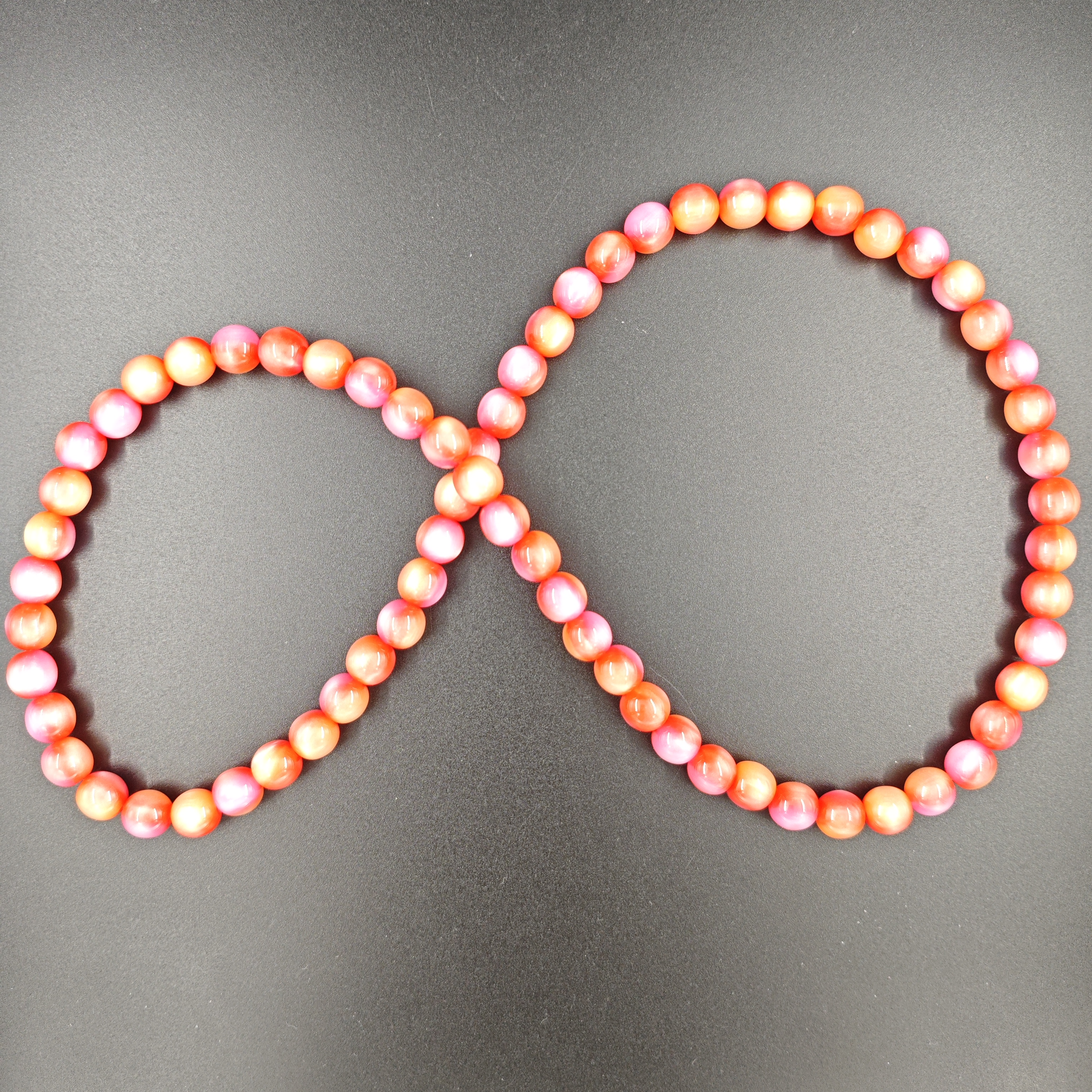 非金属树脂手链  G057经典百搭潮流气质幻彩色树脂手链妈妈链