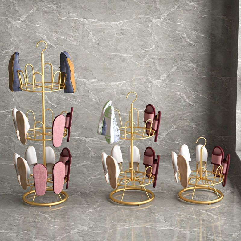 晾鞋架多功能晾晒神器阳台室外家用铁艺多层移动旋转挂鞋架晒鞋架