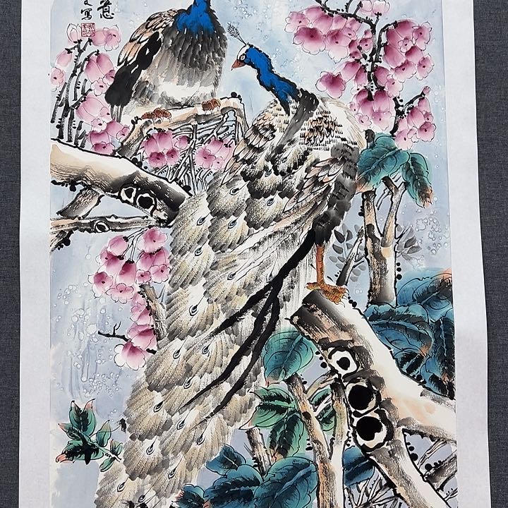 国画书画作品多次