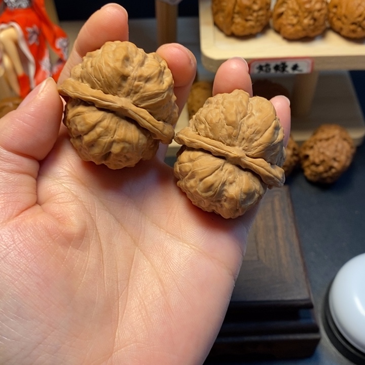 文玩核桃把件拽**狂40号蛤蟆头40尺打底