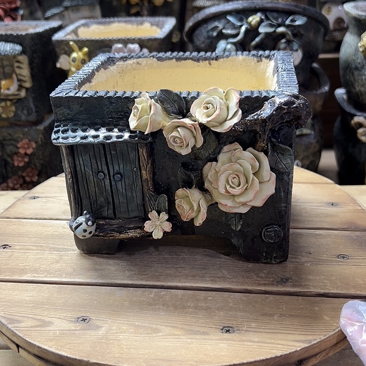 青藤多肉花盆百搭