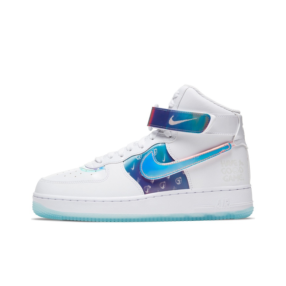 NIKE/耐克Air Force 1 LX"Good Game"高板帮鞋女款白蓝DC2111-191