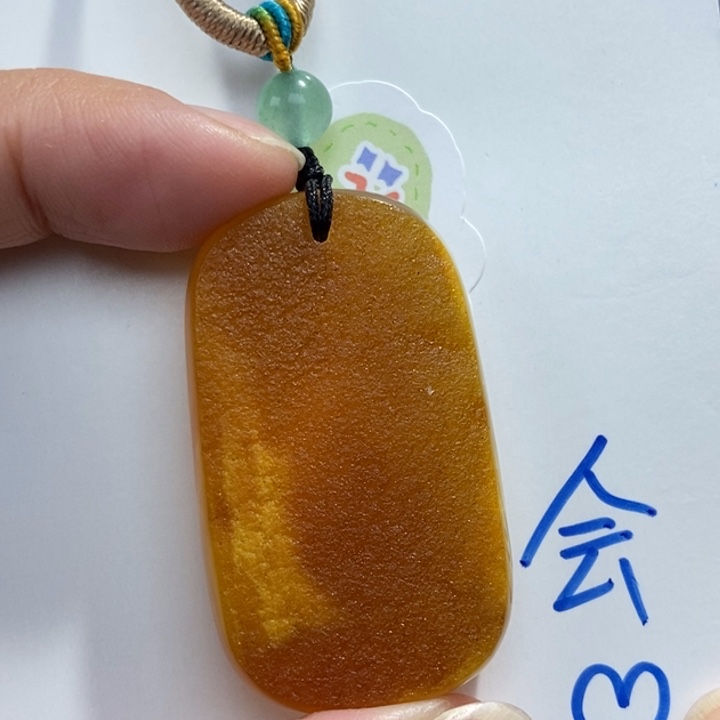 定制琥珀未镶嵌琥珀蜜蜡吊坠