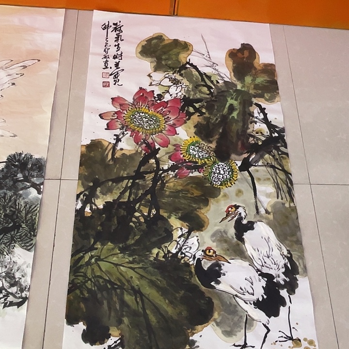 国画张圣敏先生纯手绘作品