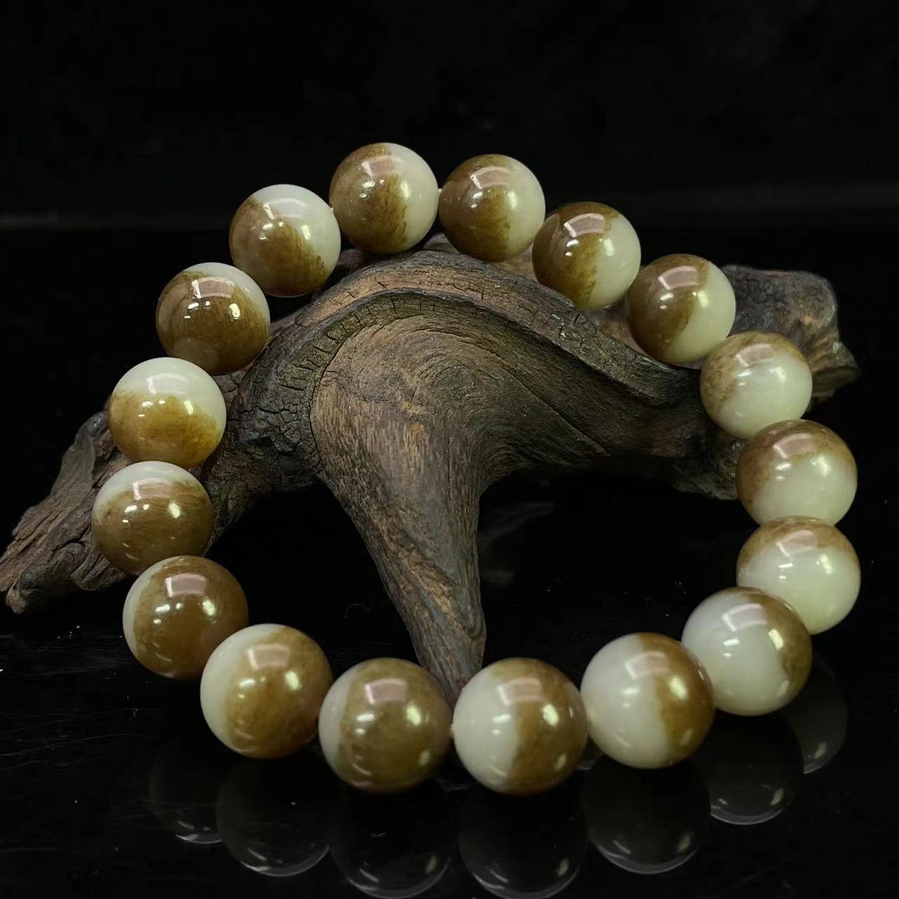 A165 和田玉手串 YX141835