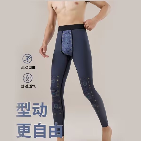 猫家男士鲨鱼裤加绒芭比鲨鱼裤塑形高腰收腹提臀显瘦打底紧身外穿