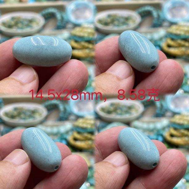 湖北十堰原矿饰品配饰枣珠桶珠