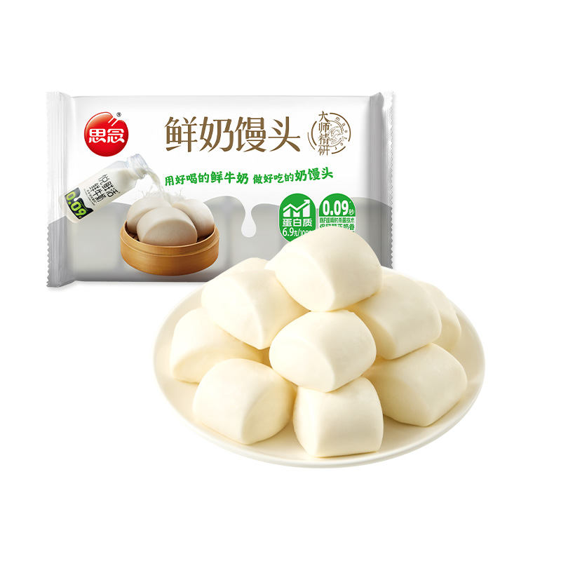 思念 大师精研牛奶馒头 450g