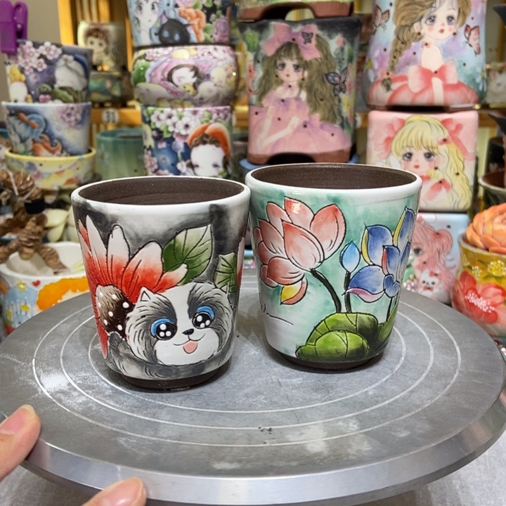 景德镇艺术手绘作品
