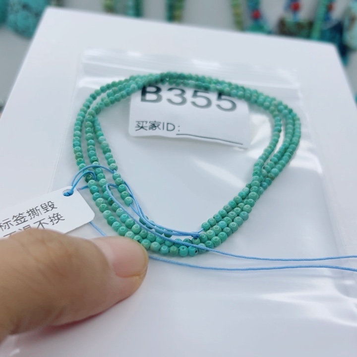 绿松石未镶嵌颈饰