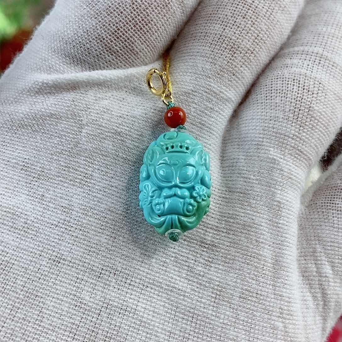 绿松石珠宝奇石未镶嵌