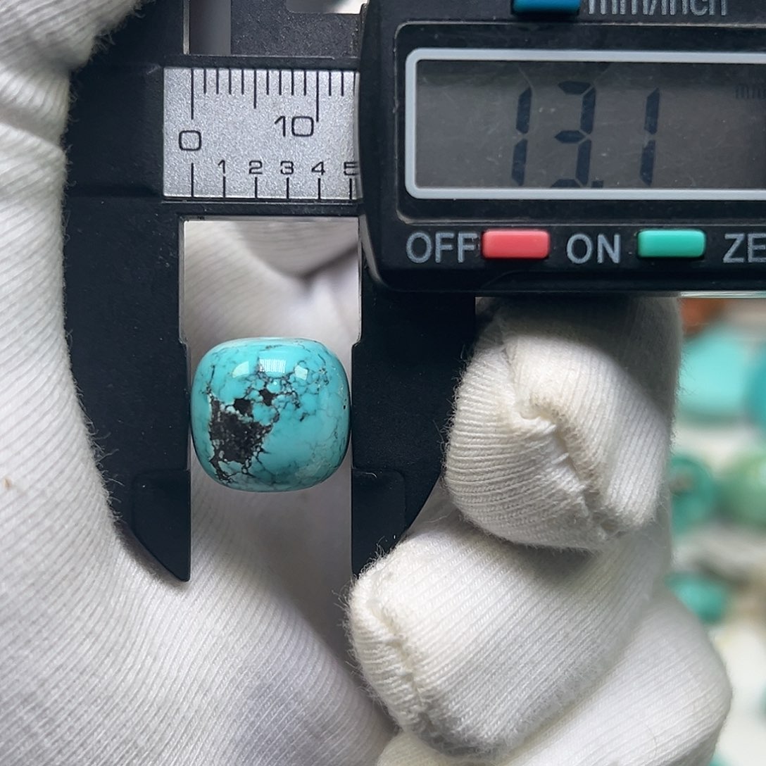 绿松石珠宝奇石未镶嵌陈*头