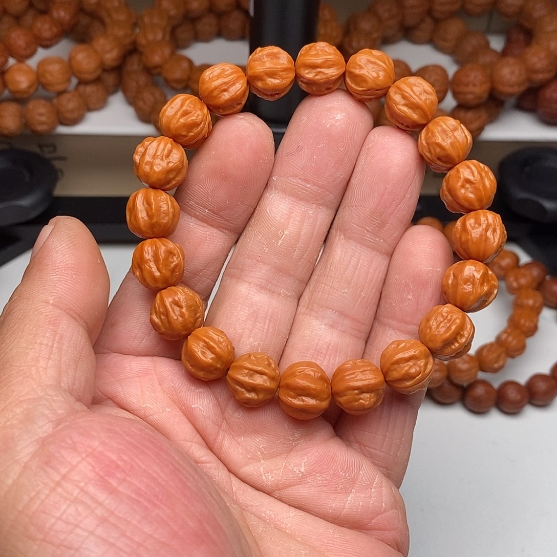 木质类文玩核桃1.2京八棱