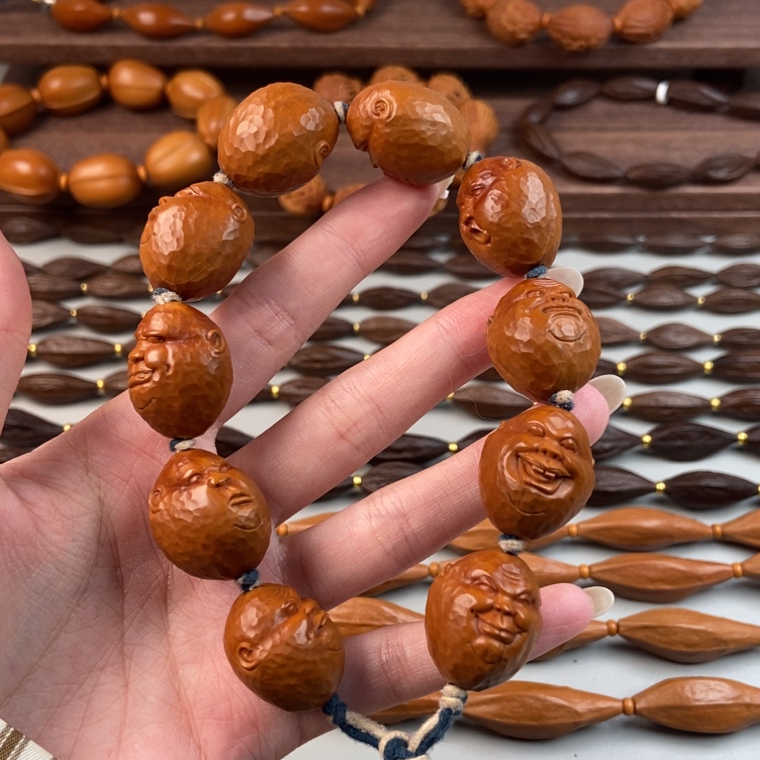 叫***扬橄榄核手串/手链百态微瑕福利