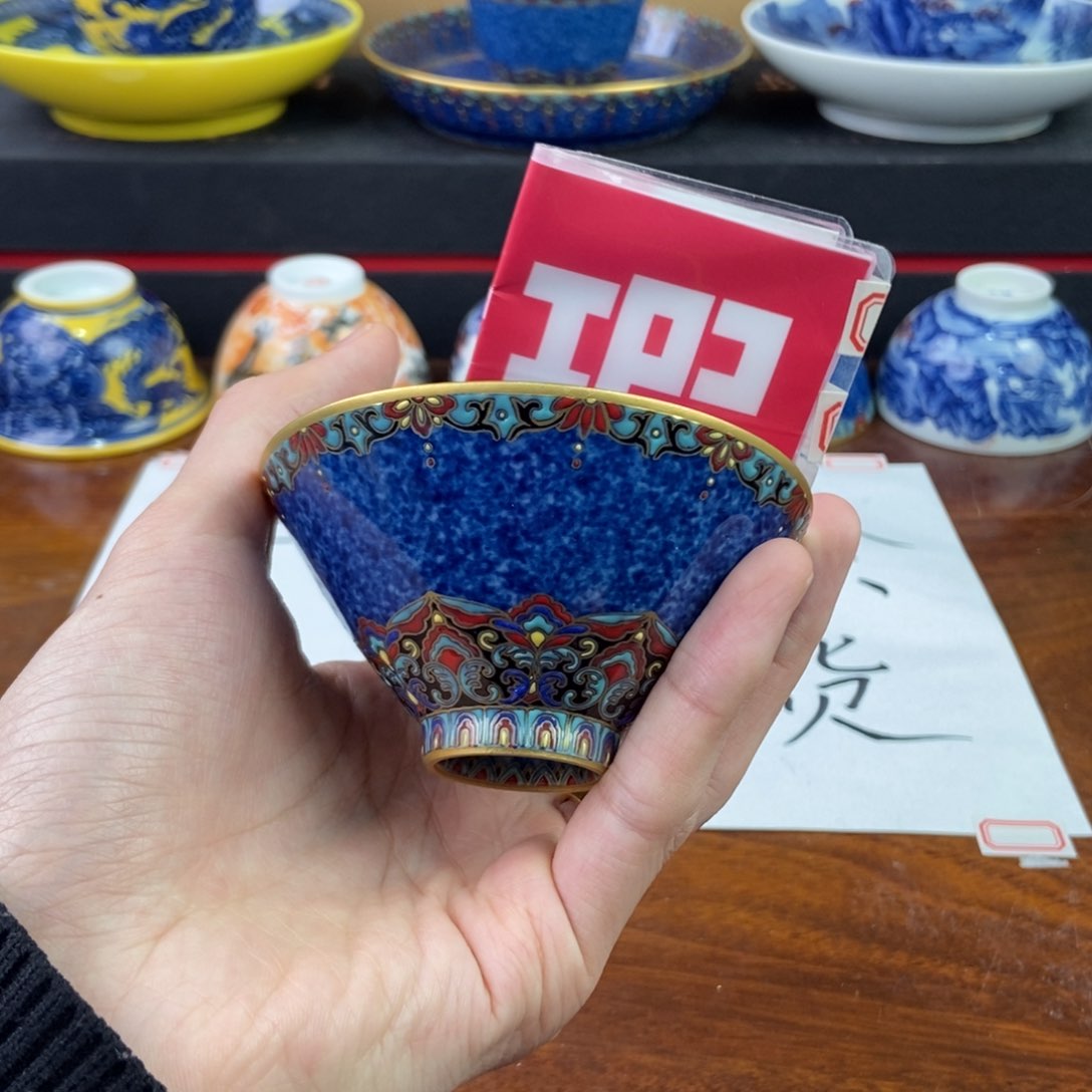 杯景德镇手绘陶瓷艺术