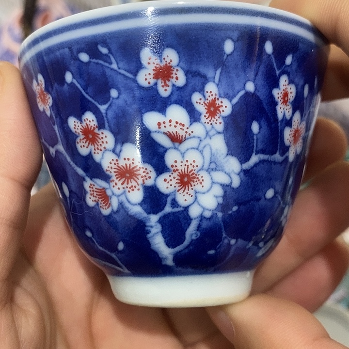 陶摆件景德镇陶瓷主人杯1344