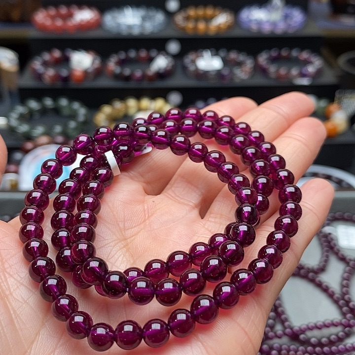 石榴石手链未镶嵌