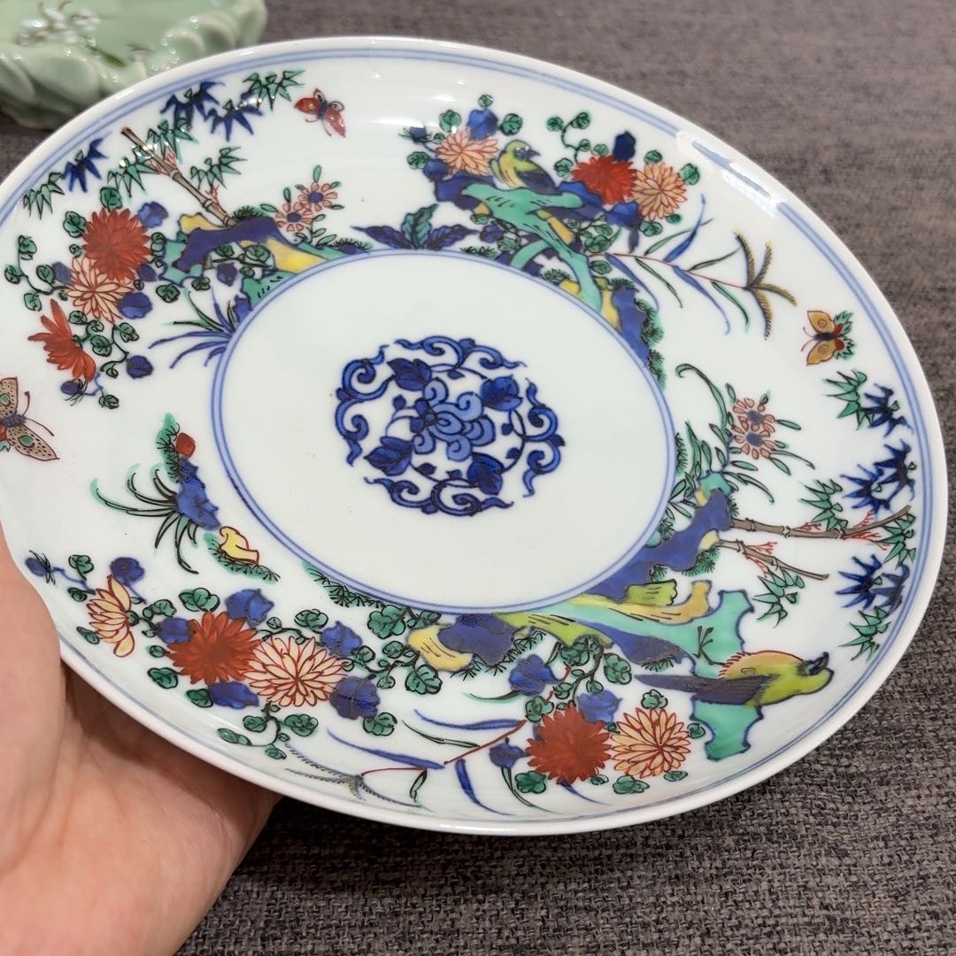 汤***哥瓷片非常好用漂亮的茶具