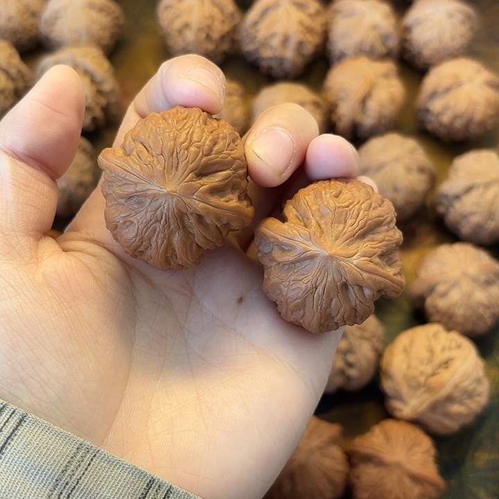 向***往吊坠文玩核桃铁锤