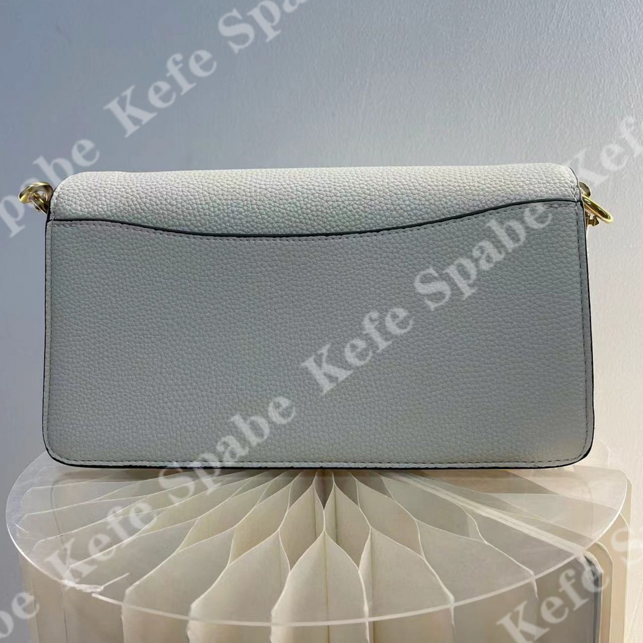 HM265 C25新款纯白色Tabby单肩腋下斜挎包-1