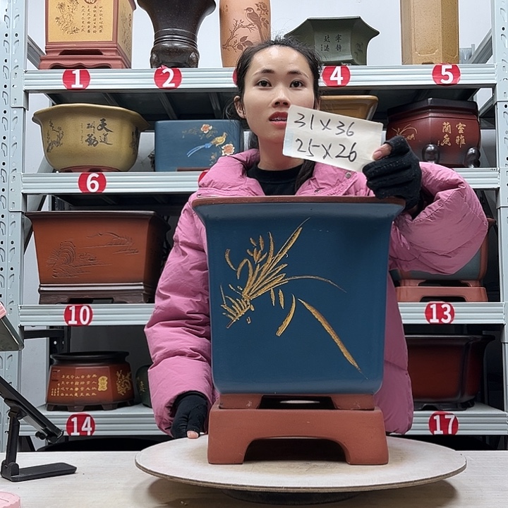 花盆紫砂紫砂花盆