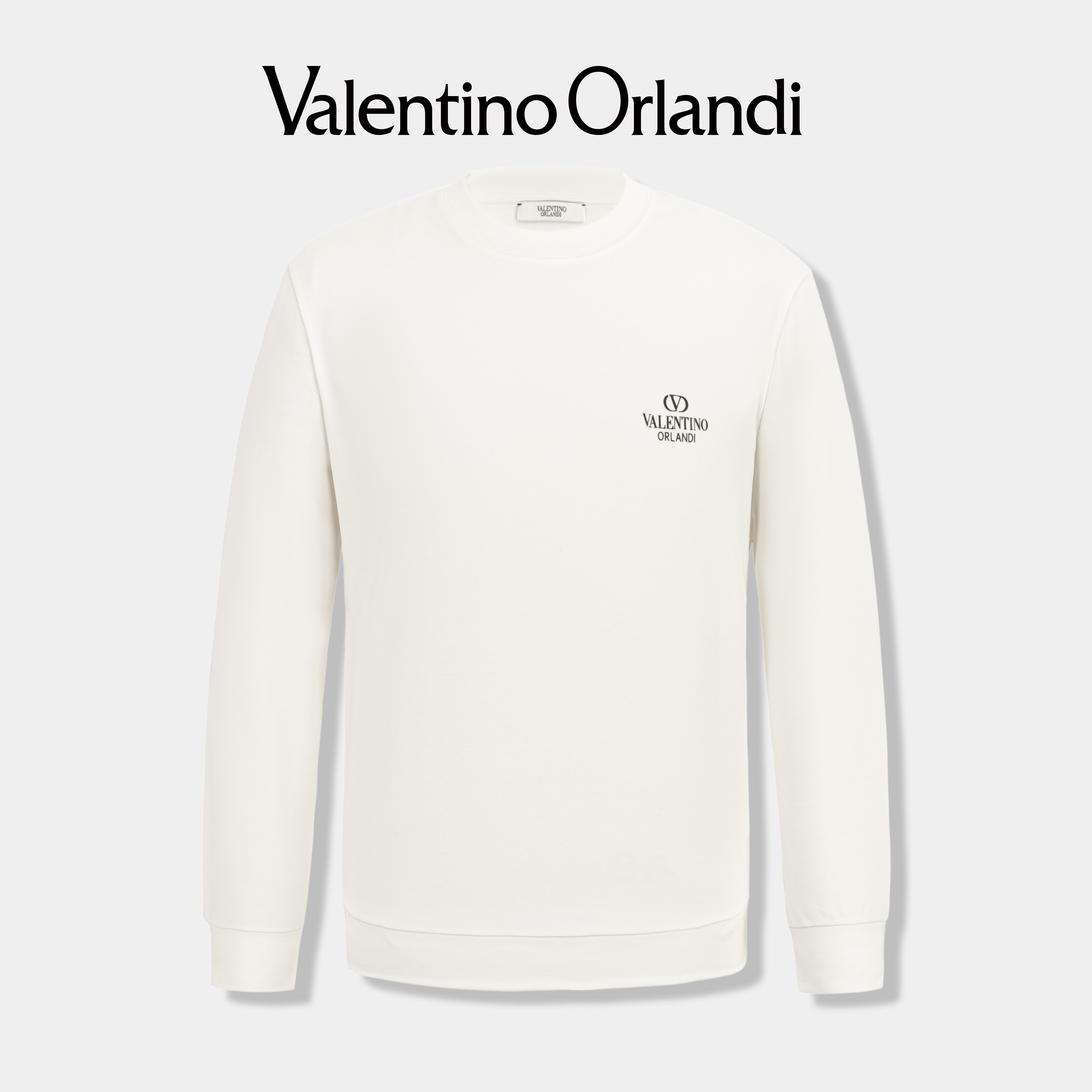 男士秋冬B版时尚简约立体印花长袖圆领套头卫衣1VW159591套头衫