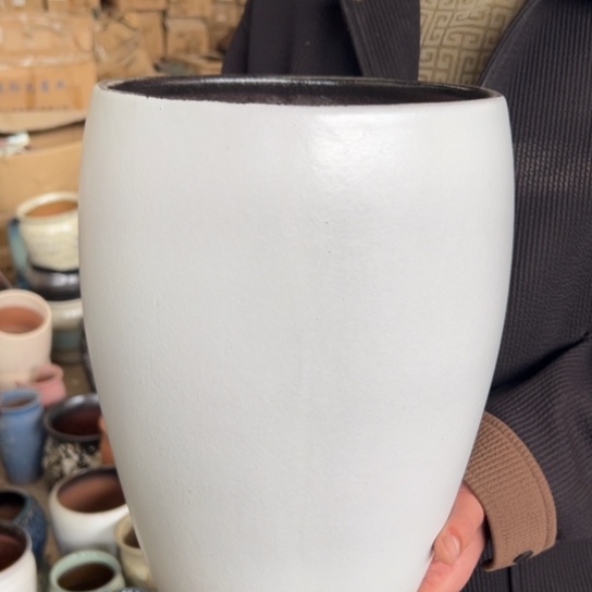 紫砂花盆高33口22————