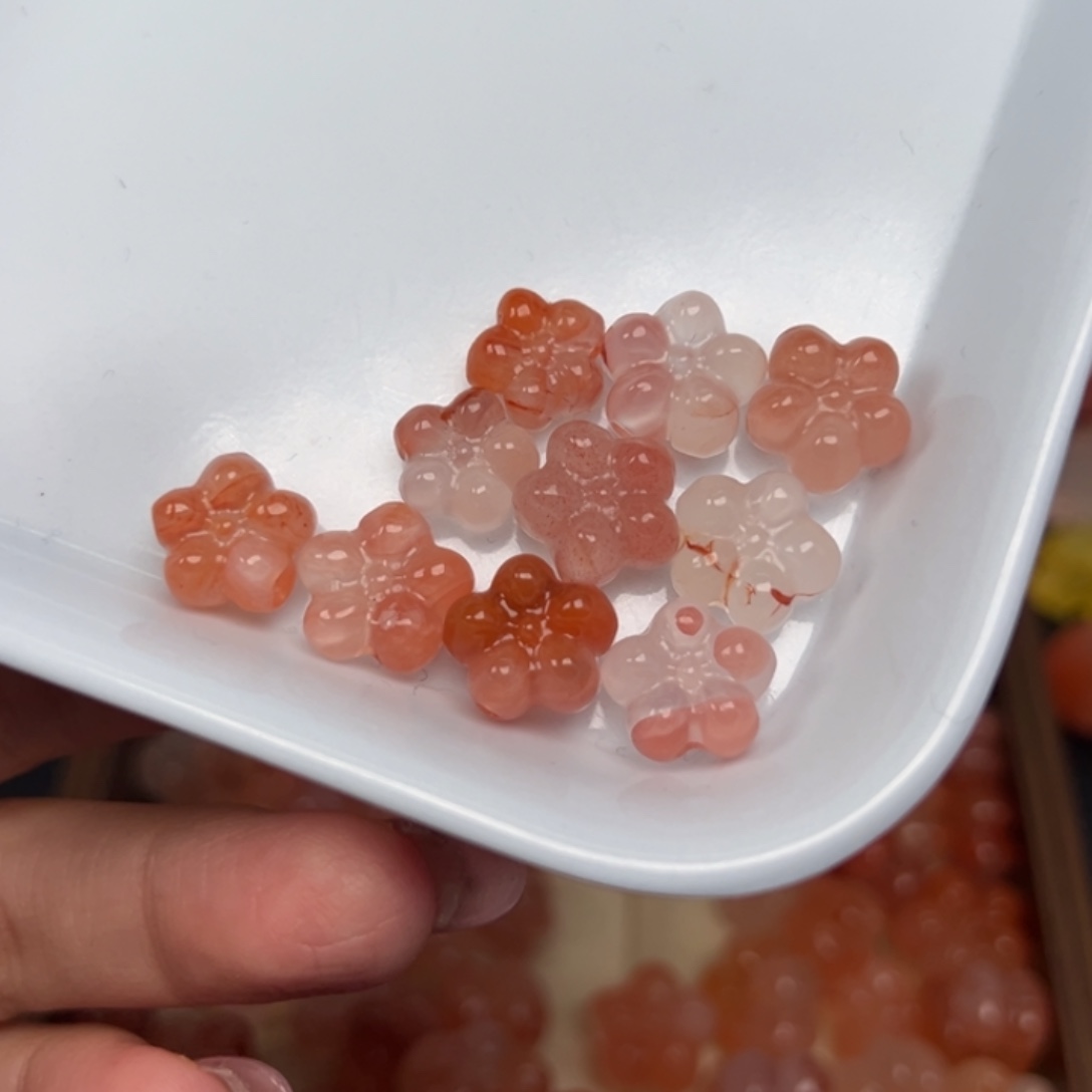 南红玛瑙未镶嵌吊坠(不含链)