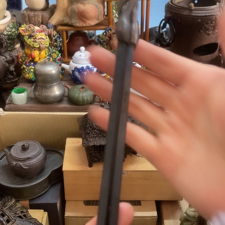 铜中古工艺品摆件