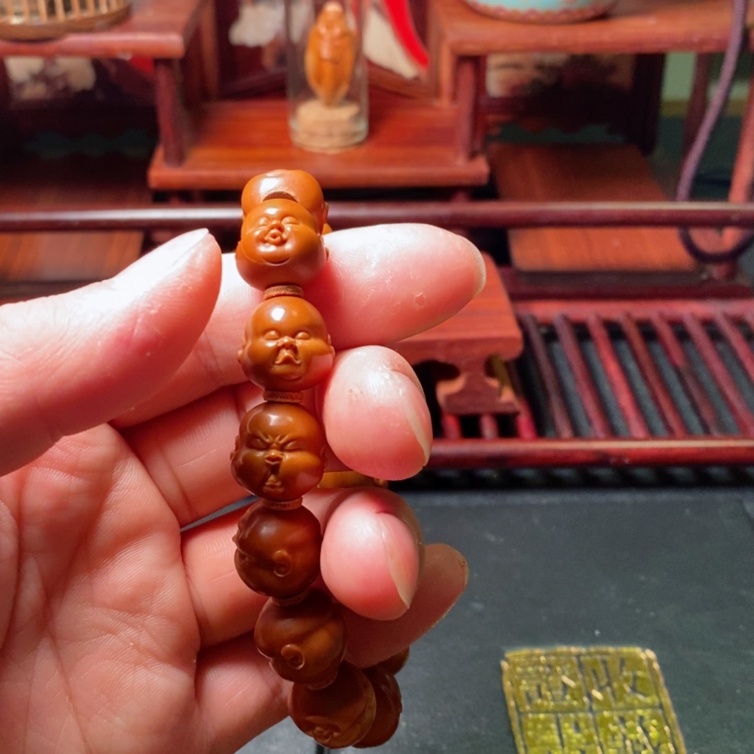 橄榄核手串/手链海**木