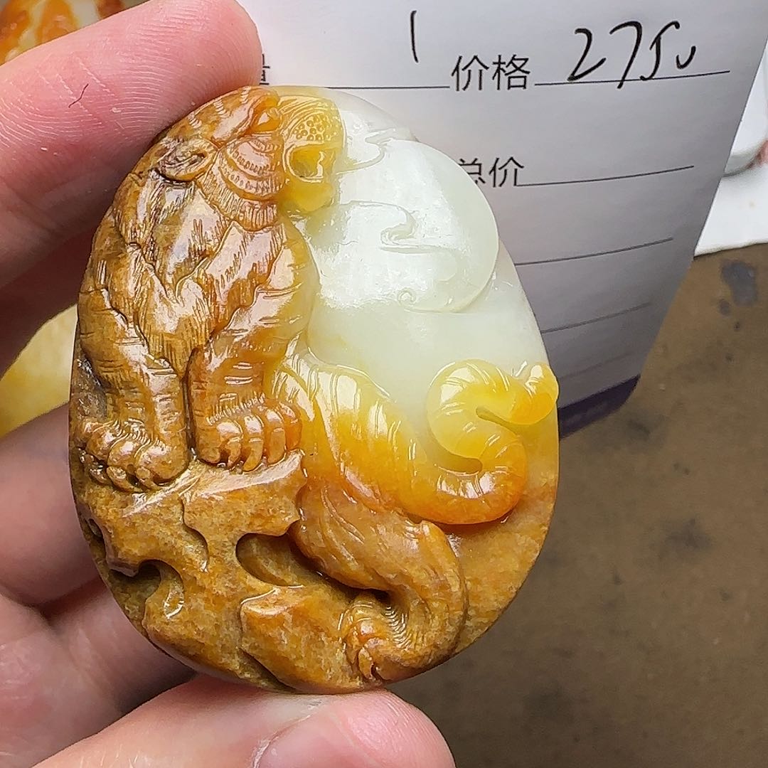 【闪购商品】和田玉挂件银S925镶嵌没****啥