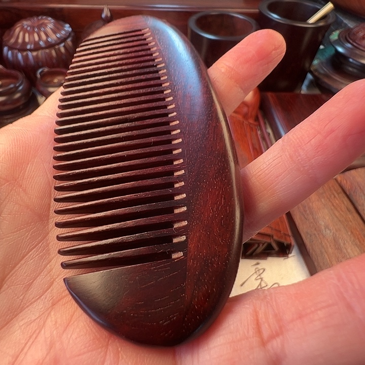 馒***头手串/手链小叶紫檀小叶紫檀木梳